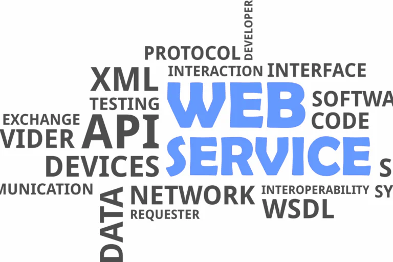 rede de palavras por volume de busca com os dizeres "Web Service" em destaque ilustra artigo sobre AWS implementação