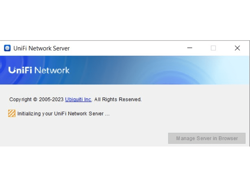 Inicializando Servidor