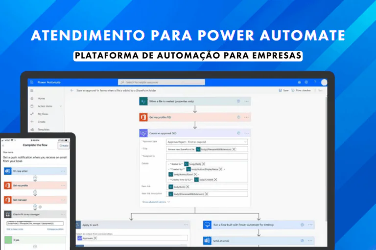 Atendimento para Power Automate