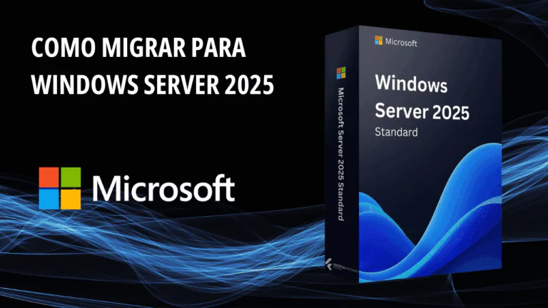 Como migrar para windows server 2025 pelo CMD