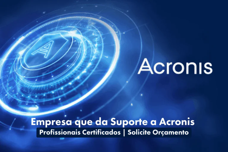 Empresa que da Suporte a Acronis