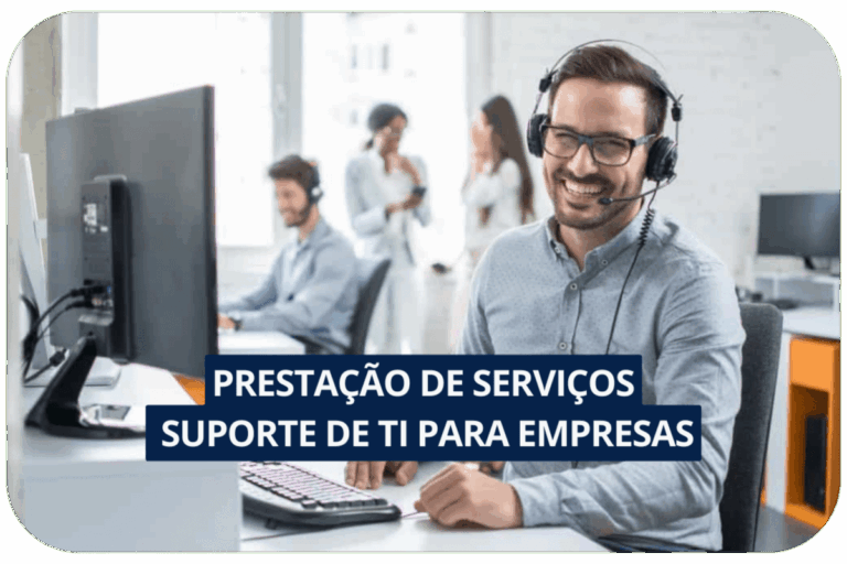 Empresa que presta serviço de suporte de TI