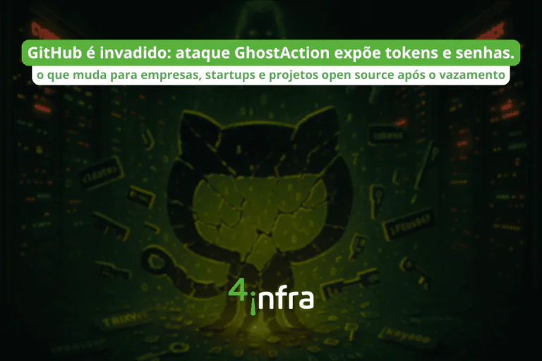 GitHub é invadido ataque GhostAction expõe chaves, tokens e senhas de milhares de usuários