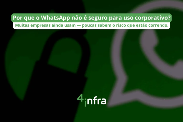 WhatsApp não é seguro