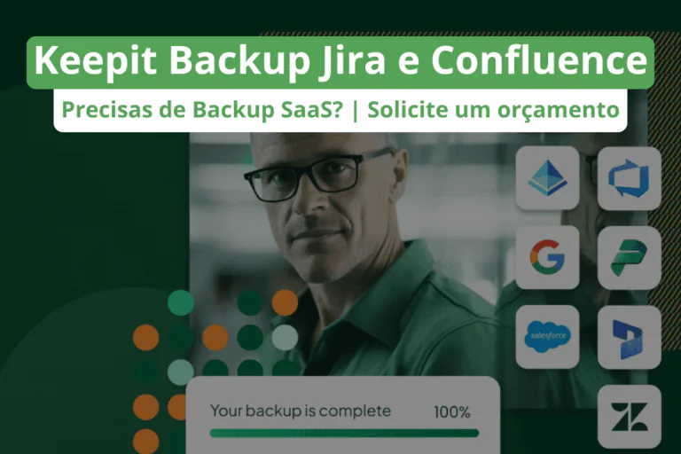 Keepit Backup para Jira e Confluence