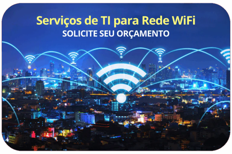 Suporte de TI para rede WiFi