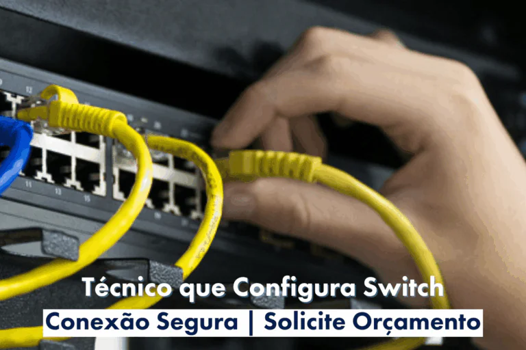 Técnico que Configura Switch