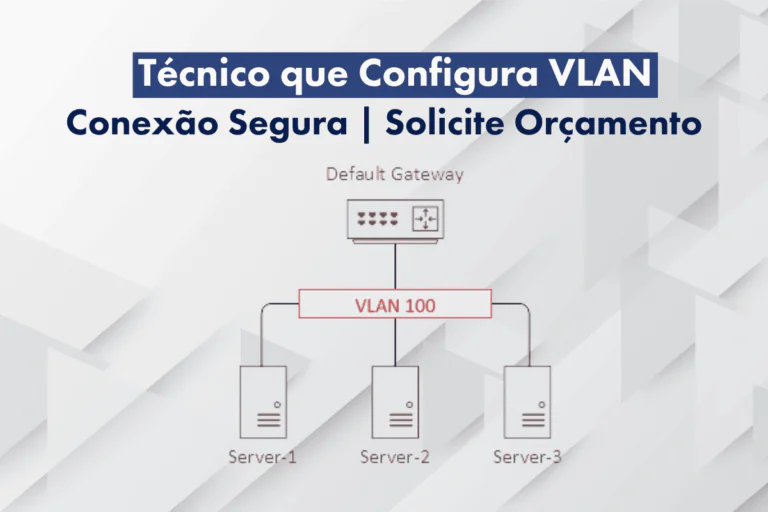 Tecnico que configura VLAN