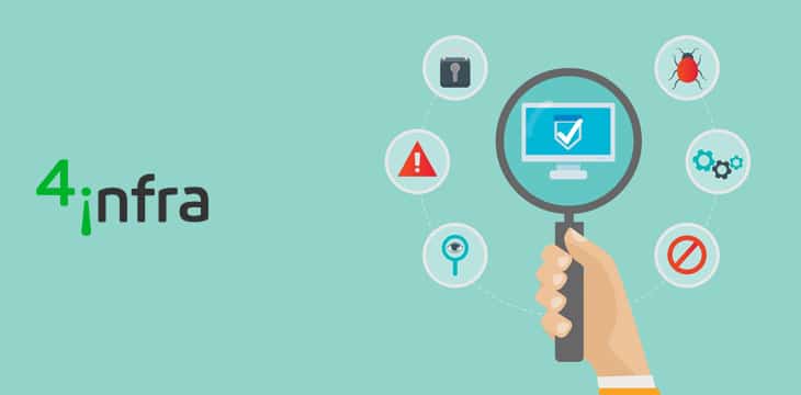 ilustração de lupa em computador para destacar artigo sobre análise de vulnerabilidades na rede