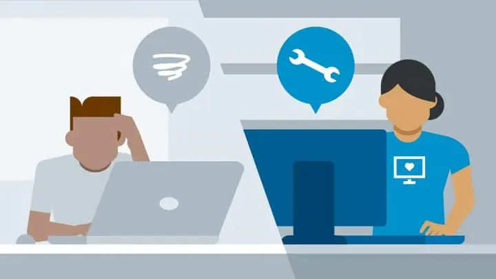 suporte remoto de TI