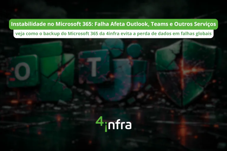 Instabilidade no Microsoft 365 Falha Afeta Outlook, Teams e Outros Serviços Nesta Quinta-Feira
