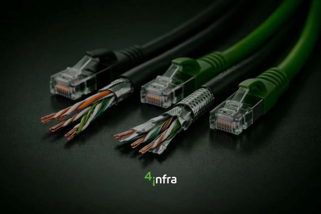 O que são cabos UTP e STP