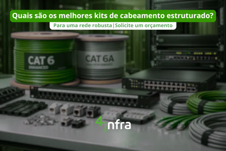Quais são os melhores kits de cabeamento estruturado para empresas